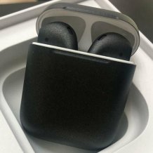 Bluetooth-гарнитура Apple AirPods 2 Color (без беспроводной зарядки чехла, matt graphite)