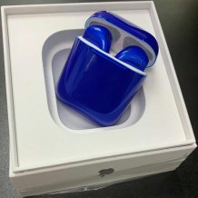 Фото товара Apple airPods Custom Colors (gloss medium blue)