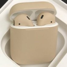Фото товара Apple AirPods 2 Color (без беспроводной зарядки чехла, matt beige)