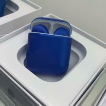 Фото товара Apple AirPods 2 Color (без беспроводной зарядки чехла, matt medium blue)