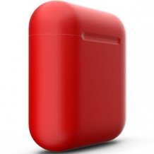 Фото товара Apple AirPods 2 Color (беспроводная зарядка чехла, matt red)