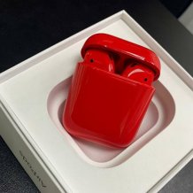 Фото товара Apple airPods Custom Colors (Premium gloss red)