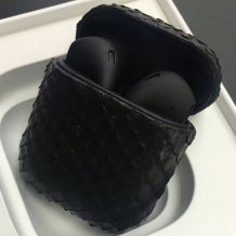 Фото товара Apple airPods Custom Colors (Premium matt leather black)