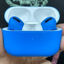 Bluetooth-гарнитура Apple AirPods Pro Color (matt bright blue)