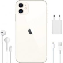 Фото товара Apple iPhone 11 (128Gb, Белый) MHDJ3RU/A Slimbox