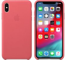 Фото товара Apple Leather Case для iPhone XS Max (peony pink, MTEX2ZM/A)