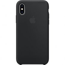 Фото товара Apple Silicone Case для iPhone XS (black, MRW72ZM/A)