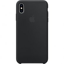 Чехол Apple Silicone Case для iPhone XS Max (black, MRWE2ZM/A)