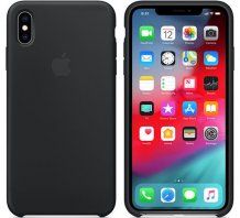 Фото товара Apple Silicone Case для iPhone XS Max (black, MRWE2ZM/A)