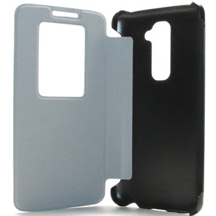 Фото товара Armor книжка с окошком для LG G2 (черный)