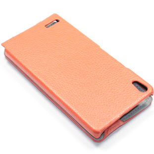 Фото товара Art Case флип для Huawei Ascend P6 (оранжевый)