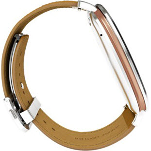 Фото товара Asus ZenWatch WI500Q (black silver case brown)