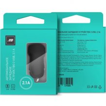 Фото товара BoraSCO автомобильное 2USB 2.1A (черный)