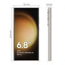 Фото товара Samsung Galaxy S23 Ultra (12/512Gb, Бежевый, RU)