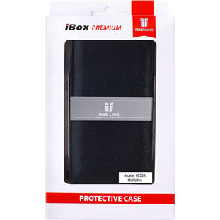 Фото товара iBox Premium флип для Alcatel OT-6033X Idol Ultra (черный)