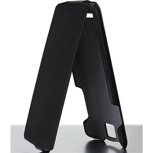 Чехол iBox Premium флип для Micromax A118R (черный)