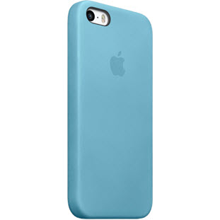 Фото товара Case Leather для iPhone 5/5S/SE (light blue)