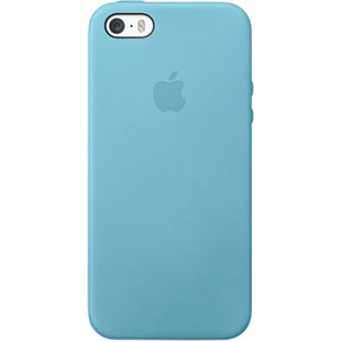 Фото товара Case Leather для iPhone 5/5S/SE (light blue)