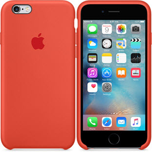 Фото товара Case Silicone для iPhone 6/6S (orange)