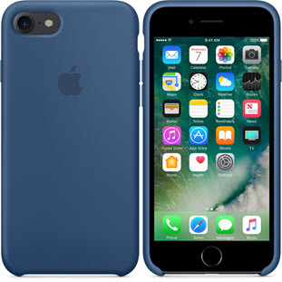 Фото товара Case Silicone для iPhone 7 (ocean blue)