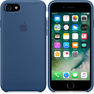 Фото товара Case Silicone для iPhone 7 (ocean blue)