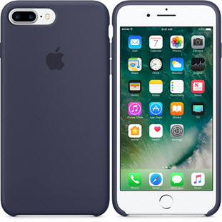 Чехол Case Silicone для iPhone 7 Plus (midnight blue)