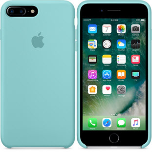 Фото товара Case Silicone для iPhone 7 Plus (sea blue)