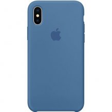 Фото товара Case Silicone для iPhone X/Xs (ocean blue)