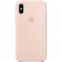 Фото товара Case Silicone для iPhone X/Xs (pink sand)