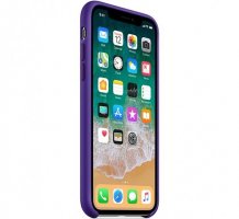 Фото товара Case Silicone для iPhone X/Xs (violet)