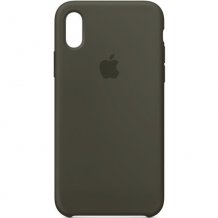 Фото товара Case Silicone для iPhone Xr (dark olive)