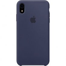 Чехол Case Silicone для iPhone Xr (midnight blue)