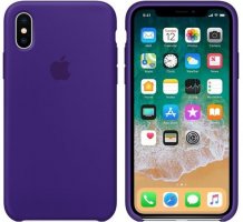 Фото товара Case Silicone для iPhone Xs Max (violet)
