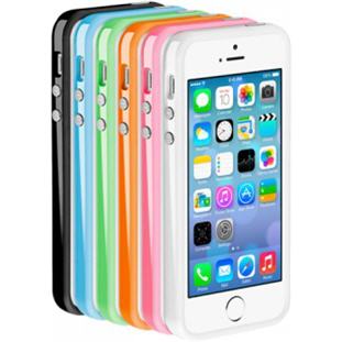 Чехол Deppa Bumper для Apple iPhone 5/5S (белый)