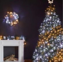 Фото товара LED Twinkly Strings (Gold & Silver edition) - 250 шт. (20 м)
