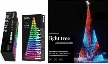 Фото товара Конусная ель LED Twinkly Light tree (Multicolor + White edition) RGBW 750, IP44, высота 4 м, Generation II (TWP750SPP-BEU)