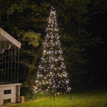 Фото товара Конусная ель LED Twinkly Light tree (Multicolor + White edition) RGBW 300, IP44, высота 2 м, Generation II (TWP300SPP-BEU)