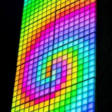 Фото товара Панели со светодиодной подсветкой Twinkly Squares RGB + BT + Wi-Fi, 6 шт. (16x16см)