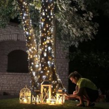 Фото товара LED Twinkly Strings (Gold & Silver edition) - 250 шт. (20 м)