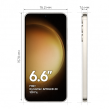 Фото товара Samsung Galaxy S23 + (8/512 Gb, Кремовый, RU)