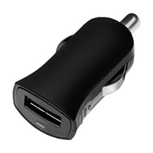 Фото товара Deppa АЗУ USB 1А, дата-кабель 8-pin для Apple, Ultra MFI (черный)