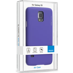 Фото товара Deppa Air Case для Samsung Galaxy S5 (фиолетовый)