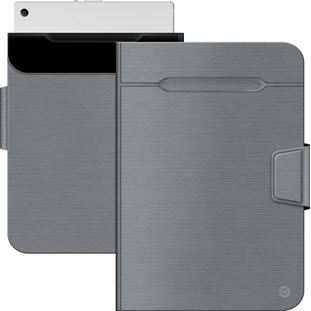 Чехол Deppa Wallet Fold L универсальный для планшетов 10" (серый)
