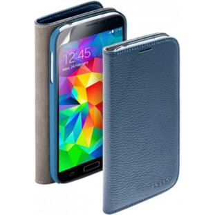 Чехол Deppa Wallet Cover для Samsung Galaxy S5 (синий)