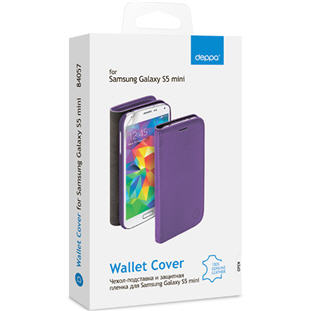 Фото товара Deppa Wallet Cover для Samsung Galaxy S5 mini (красный)