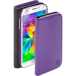 Чехол Deppa Wallet Cover для Samsung Galaxy S5 mini (фиолетовый)