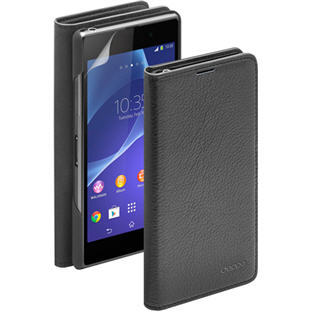 Чехол Deppa Wallet Cover для Sony Xperia Z2 (черный)