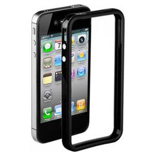 Чехол Deppa Bumper для Apple iPhone 4/4S (черный)