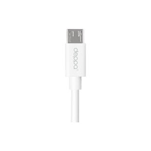 Фото товара Deppa USB - micro USB (1.2м, белый)
