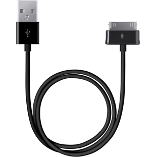 Data-кабель Deppa USB - Samsung GalaxyTab/Note 10.1 (1.2м, черный)